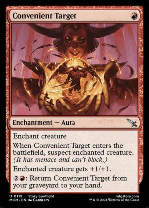 Convenient Target<br /><span class="collector-number">Collector No. 119</span>