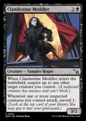 Clandestine Meddler<br /><span class="collector-number">Collector No. 82</span>