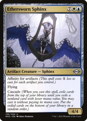 Ethersworn Sphinx - Foil<br /><span class="collector-number">Collector No. 195</span>