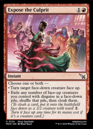 Expose the Culprit - Foil<br /><span class="collector-number">Collector No. 124</span>