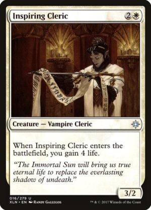 Inspiring Cleric<br /><span class="collector-number">Collector No. 16</span>
