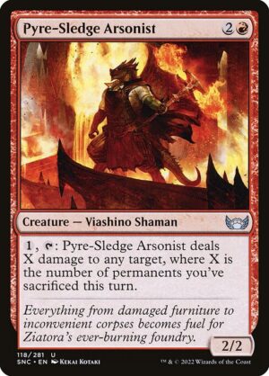 Pyre-Sledge Arsonist<br /><span class="collector-number">Collector No. 118</span>