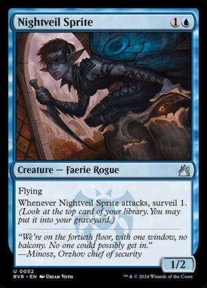 Nightveil Sprite<br /><span class="collector-number">Collector No. 52</span>