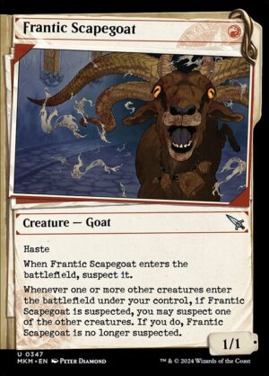 Frantic Scapegoat<br /><span class="collector-number">Collector No. 347</span>