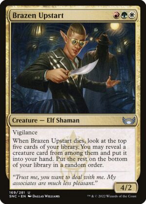 Brazen Upstart<br /><span class="collector-number">Collector No. 169</span>