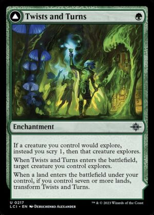 Twists and Turns // Mycoid Maze - Foil<br /><span class="collector-number">Collector No. 217</span>