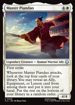 Master Piandao - Foil<br /><span class="collector-number">Collector No. 28</span>