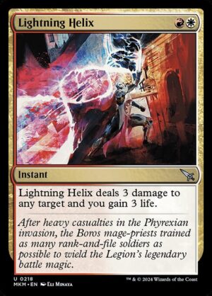 Lightning Helix<br /><span class="collector-number">Collector No. 218</span>