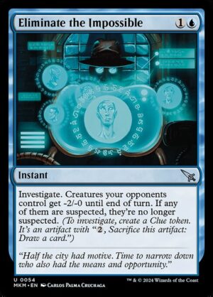 Eliminate the Impossible<br /><span class="collector-number">Collector No. 54</span>