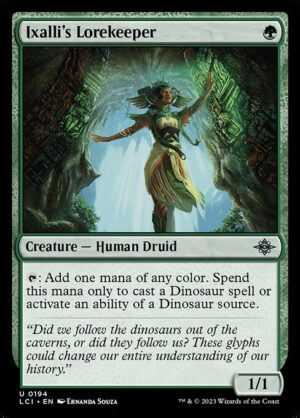 Ixalli's Lorekeeper<br /><span class="collector-number">Collector No. 194</span>