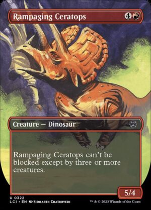 Rampaging Ceratops<br /><span class="collector-number">Collector No. 322</span>