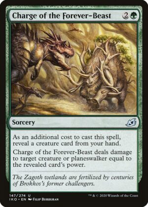 Charge of the Forever-Beast<br /><span class="collector-number">Collector No. 147</span>