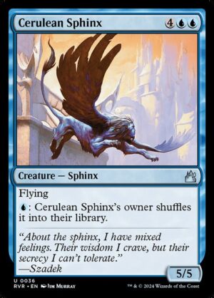 Cerulean Sphinx<br /><span class="collector-number">Collector No. 36</span>