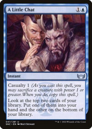 A Little Chat<br /><span class="collector-number">Collector No. 47</span>