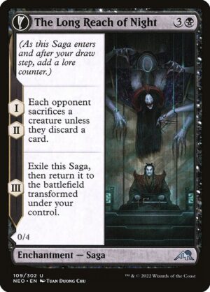 The Long Reach of Night // Animus of Night's Reach<br /><span class="collector-number">Collector No. 109</span>