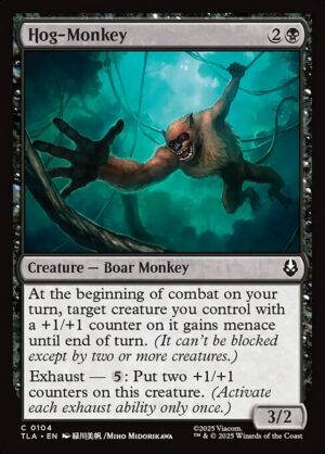 Hog-Monkey - Foil<br /><span class="collector-number">Collector No. 104</span>