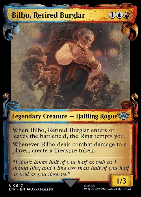 Bilbo, Retired Burglar<br /><span class="collector-number">Collector No. 647</span>