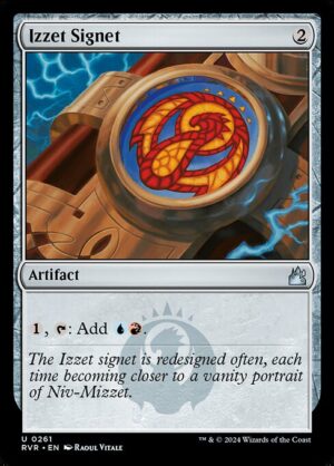 Izzet Signet<br /><span class="collector-number">Collector No. 261</span>