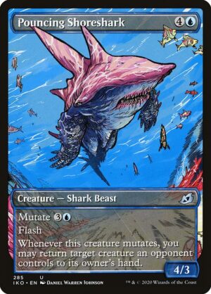 Pouncing Shoreshark<br /><span class="collector-number">Collector No. 285</span>