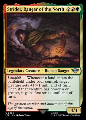 Strider, Ranger of the North<br /><span class="collector-number">Collector No. 232</span>