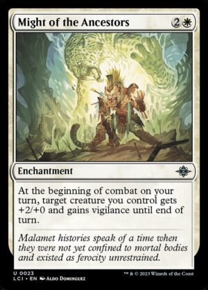 Might of the Ancestors<br /><span class="collector-number">Collector No. 23</span>