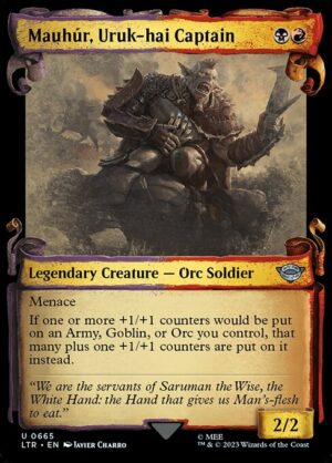 Mauhúr, Uruk-hai Captain<br /><span class="collector-number">Collector No. 665</span>