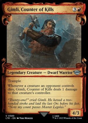 Gimli, Counter of Kills<br /><span class="collector-number">Collector No. 580</span>