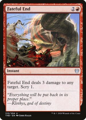 Fateful End<br /><span class="collector-number">Collector No. 133</span>