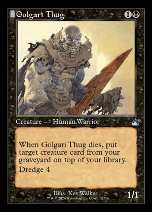 Golgari Thug<br /><span class="collector-number">Collector No. 325</span>
