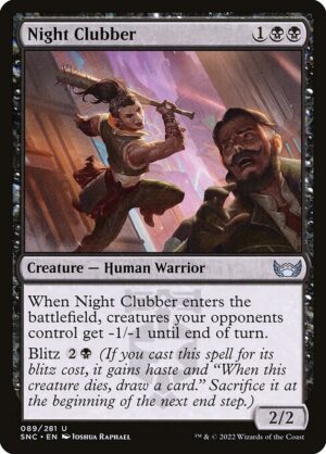 Night Clubber - Foil<br /><span class="collector-number">Collector No. 89</span>