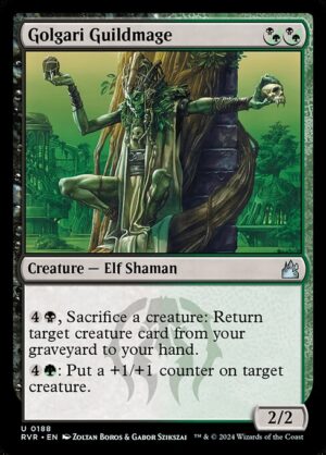 Golgari Guildmage<br /><span class="collector-number">Collector No. 188</span>