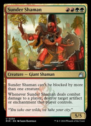 Sunder Shaman<br /><span class="collector-number">Collector No. 230</span>