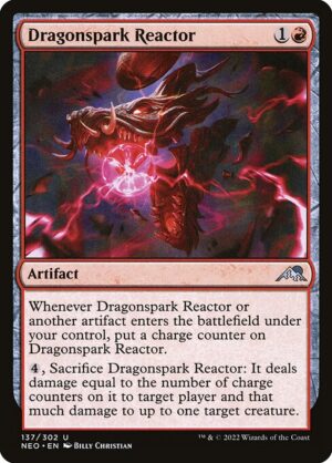 Dragonspark Reactor<br /><span class="collector-number">Collector No. 137</span>