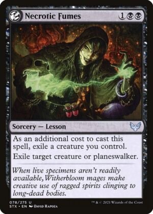 Necrotic Fumes - Foil<br /><span class="collector-number">Collector No. 78</span>
