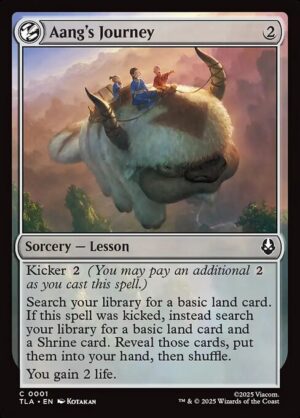 Aang's Journey - Foil<br /><span class="collector-number">Collector No. 1</span>