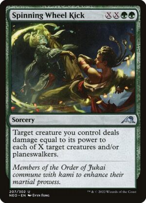 Spinning Wheel Kick<br /><span class="collector-number">Collector No. 207</span>