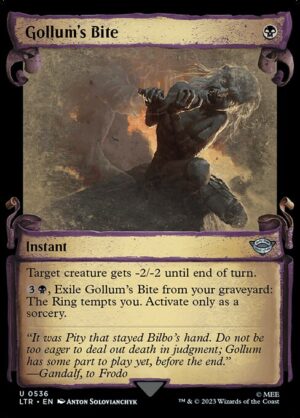 Gollum's Bite<br /><span class="collector-number">Collector No. 536</span>
