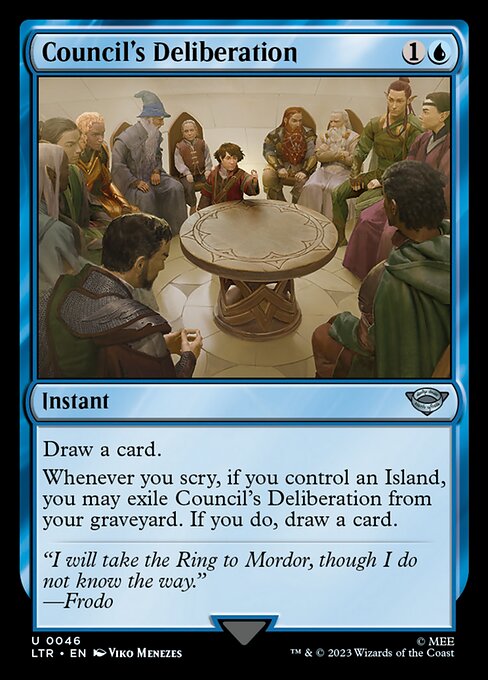 Council's Deliberation<br /><span class="collector-number">Collector No. 46</span>