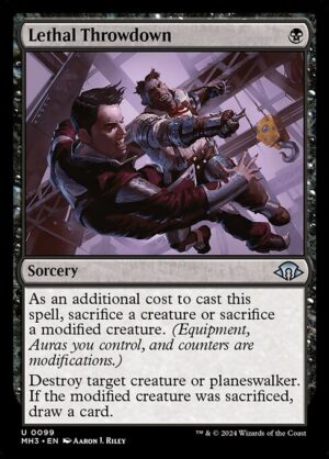 Lethal Throwdown<br /><span class="collector-number">Collector No. 99</span>