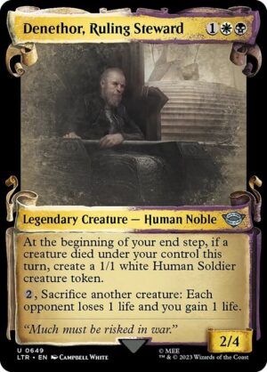 Denethor, Ruling Steward<br /><span class="collector-number">Collector No. 649</span>