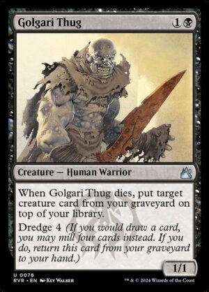 Golgari Thug<br /><span class="collector-number">Collector No. 76</span>