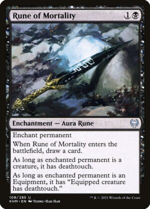 Rune of Mortality<br /><span class="collector-number">Collector No. 108</span>
