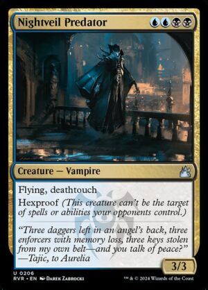 Nightveil Predator - Foil<br /><span class="collector-number">Collector No. 206</span>