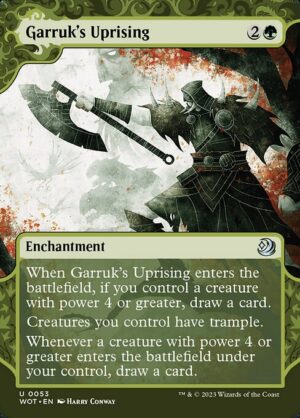Garruk's Uprising - Foil<br /><span class="collector-number">Collector No. 53</span>