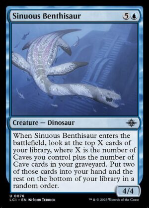 Sinuous Benthisaur<br /><span class="collector-number">Collector No. 76</span>