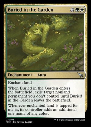 Buried in the Garden<br /><span class="collector-number">Collector No. 191</span>