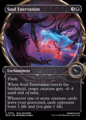 Soul Enervation<br /><span class="collector-number">Collector No. 302</span>