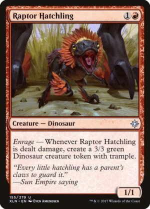 Raptor Hatchling<br /><span class="collector-number">Collector No. 155</span>