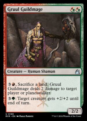 Gruul Guildmage<br /><span class="collector-number">Collector No. 189</span>