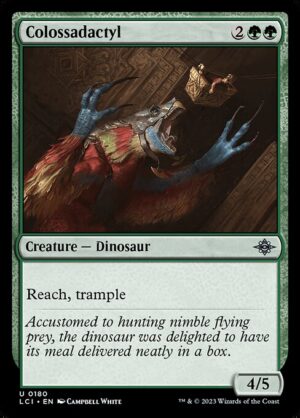 Colossadactyl - Foil<br /><span class="collector-number">Collector No. 180</span>